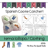 Spanish CLOTHING ROPA Speaking Activity Fortune Teller Coo