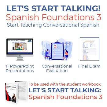 Preview of Spanish Foundations 3 Complete Course