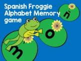Spanish Froggie Alphabet Memory Game