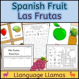 Spanish Fruit Vocabulary - Las Frutas - handouts, games, a