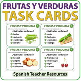 Spanish Fruit and Vegetables - Task Cards