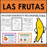 Spanish Fruits Emergent Readers BUNDLE: Las Frutas Worksheets