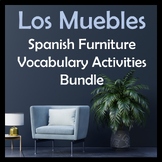 Spanish Furniture Muebles - Vocabulary Bundle - Activities