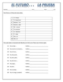 Spanish Future Tense Activity Sheet