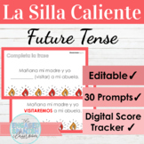 EDITABLE Spanish Future Tense Hot Seat Game | La Silla Caliente