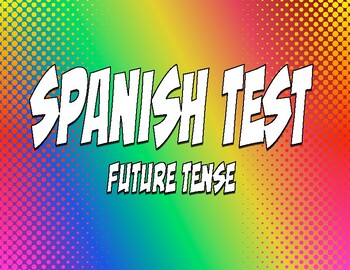 Preview of Spanish Future Tense Test