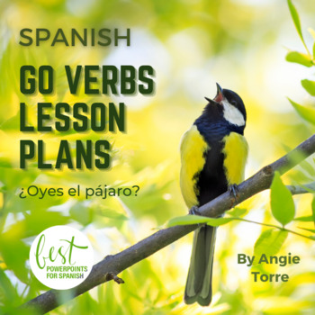 Preview of Spanish GO Verbs and Irregular Verbs Lesson Plans and Curriculum