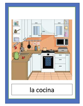 Preview of Spanish Game - Clue - House vocabulary - La Casa