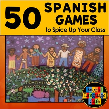 Preview of 50 SPANISH GAMES AND ACTIVITIES ⭐