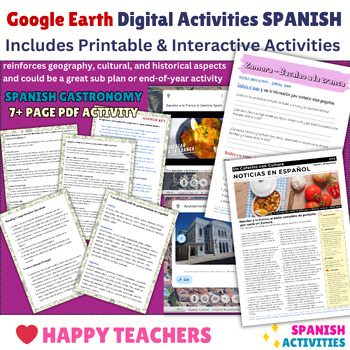 Preview of Spanish Gastronomy Bundle - Reading, Writing & Speaking Culture and Traditions