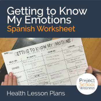 Preview of Spanish - Getting to Know My Emotions - Inside & Out of Mental Health