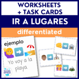 Spanish Going Places (Ir a lugares) Emoji Puzzles Bundle