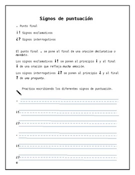 Preview of Spanish Grammar Basics Workbook