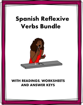 Preview of Spanish Reflexive Verbs Bundle: 5 Resources @30% off! (Verbos Reflexivos)