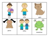 Spanish Grammar Game (Present Progressive, Pronouns, and A