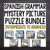 Spanish Grammar Intermediate and Advanced Mystery Picture 
