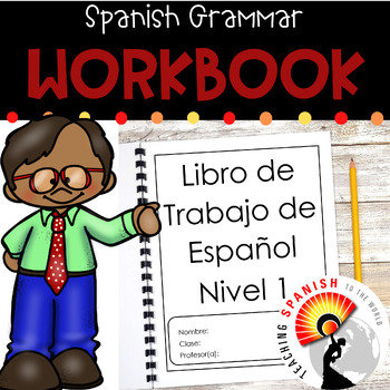 Preview of Spanish Grammar Workbook for Beginners