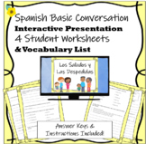 Spanish Greetings, Goodbyes, & Basic Conversation Presenta