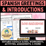 Spanish Greetings & Introductions - Los saludos y despedid