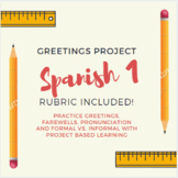 Spanish Greetings Project