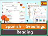 Spanish Greetings Reading Bundle - K to 6