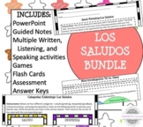Spanish Greetings and Introductions Bundle (Los Saludos)