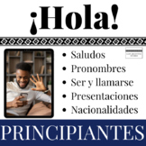 Spanish Greetings and Introductions