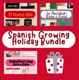 Spanish *Growing* Holiday Bundle
