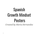 Spanish Growth Mindset Posters