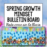 Spanish Growth Mindset Spring Bulletin Board