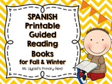 Spanish Guided Reading Books for Fall and Winter