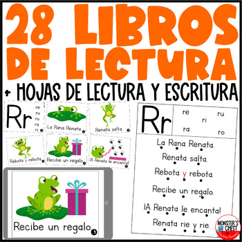 Preview of Decodable Readers Spanish Libros decodificables Lectura guiada Aprender a leer