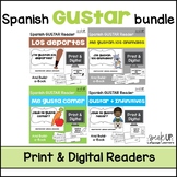 Spanish Gustar Activities Bundle - Writing Verb Forms & Re