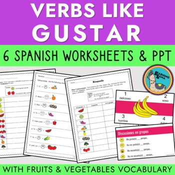 Preview of Verbs Like Gustar Worksheets