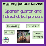 Spanish Gustar and Indirect Object Pronouns Mystery Pictur