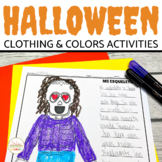 Spanish Halloween Clothing, Colors, and Descriptions Vocab