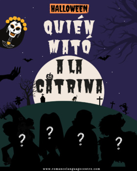 Preview of Spanish Halloween & Day of the Dead Audio Original Whodunnit