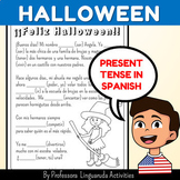 Spanish Halloween Noche de brujas  |  Spanish 1 Worksheet