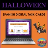 Spanish Halloween Vocabulary BOOM CARDS: El Día de las Brujas