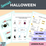Spanish Halloween  Worksheets &  Easel by TPT