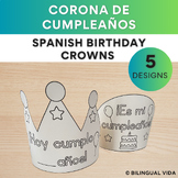 Spanish Happy Birthday Crowns, Coronas de Cumpleaños