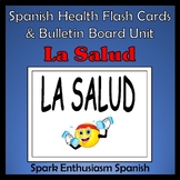 Spanish Health - La Salud - Flash Cards & Games Printable