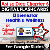 Spanish Health and Wellness Vocabulary Flashcards | Digita