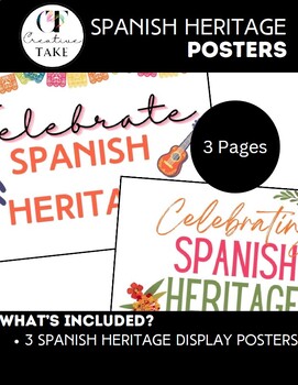Preview of Spanish Heritage Display Posters
