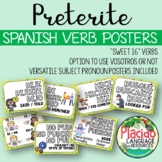 Spanish High Frequency Verb Posters Preterite