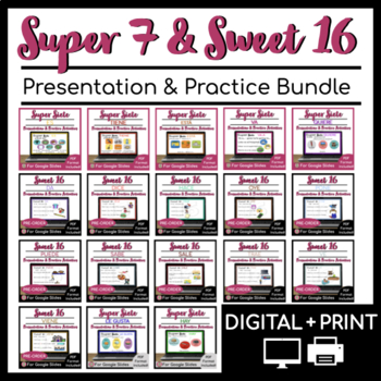 Preview of Spanish High Frequency Verb Unit | MEGA BUNDLE | SWEET 16 and SUPER 7