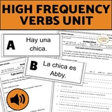 Spanish High Frequency Verbs Unit 3 EL GATO | UPDATED for 