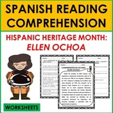 Spanish Hispanic Heritage Month Reading Comprehension: Ell