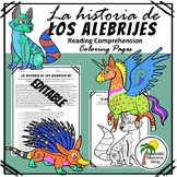 Spanish History of Los Alebrijes Reading Comprehension Col