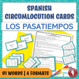 Spanish Hobbies Circumlocution Cards - Speaking - Los pasatiempos